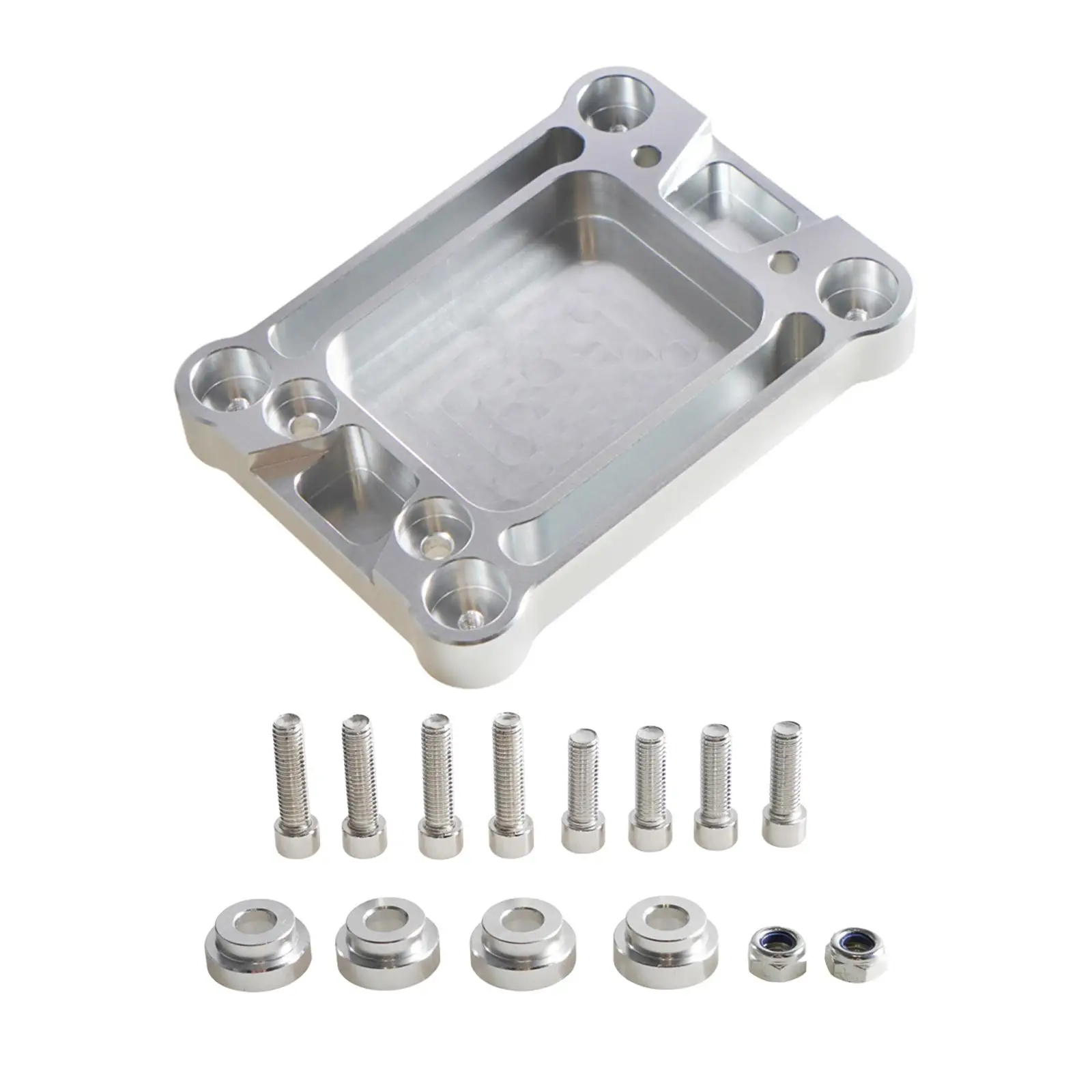 Billet Shifter Box Base Plate Durable Replacement Parts Shift Lever Base for Acura Integra 1994-2001 Civic 1988-2000