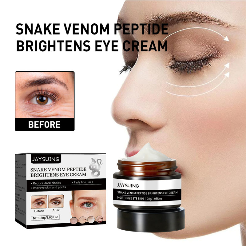 Best of Snake Peptide Anti Wrinkle Firming Eye Cream Anti Dark Circle Puffiness Remove Eye Bags Nicotinamide Brighten Eyes Skin Care Reviews & Tips