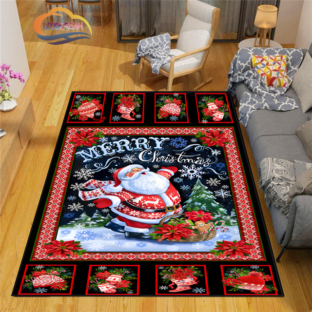 Christmas Designed Floor Mat For Home Decor — Original Tapestries