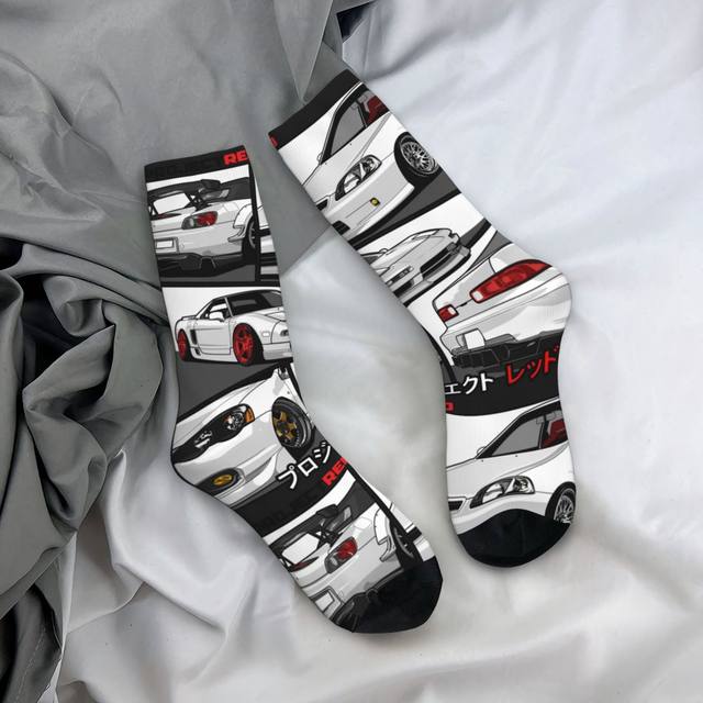 国内より1WEEK【sacai】Car Race Socks Sacai Socks for Women | Online Sale up to 48% off | Lyst