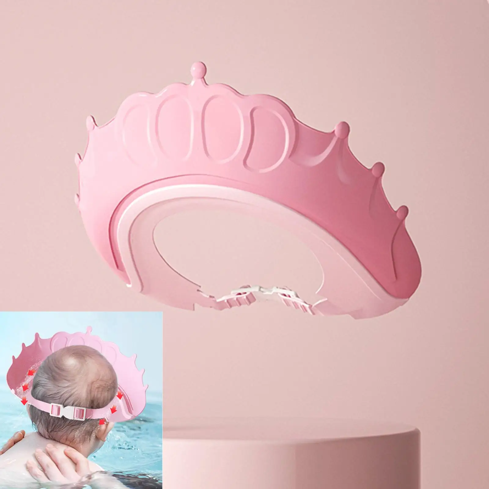 Lightweight Baby Shower Hat Ear Protectors Shield Adjustable for Children