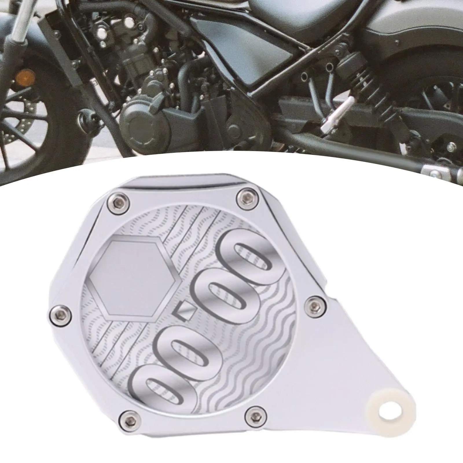 Hexagon Tax Disc Plate Tax Disc Permit Card for Bike Motorcycle Durable