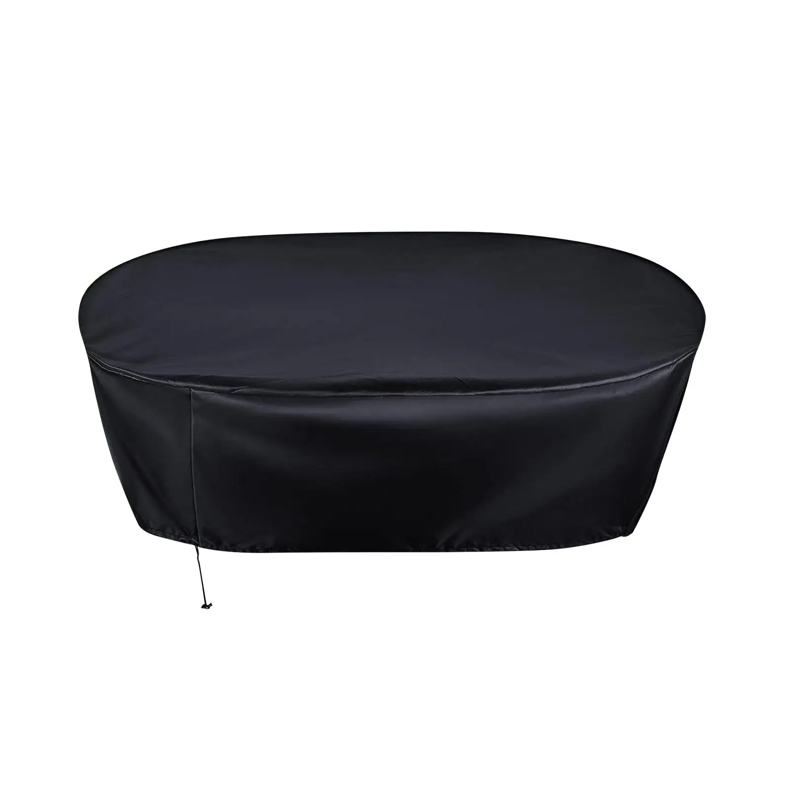 Outdoor Stock Tank Cover Compact with Drawstring Home Backyard Protector Garden Yard Pool Cover Oval Tank above Ground Pool Tub