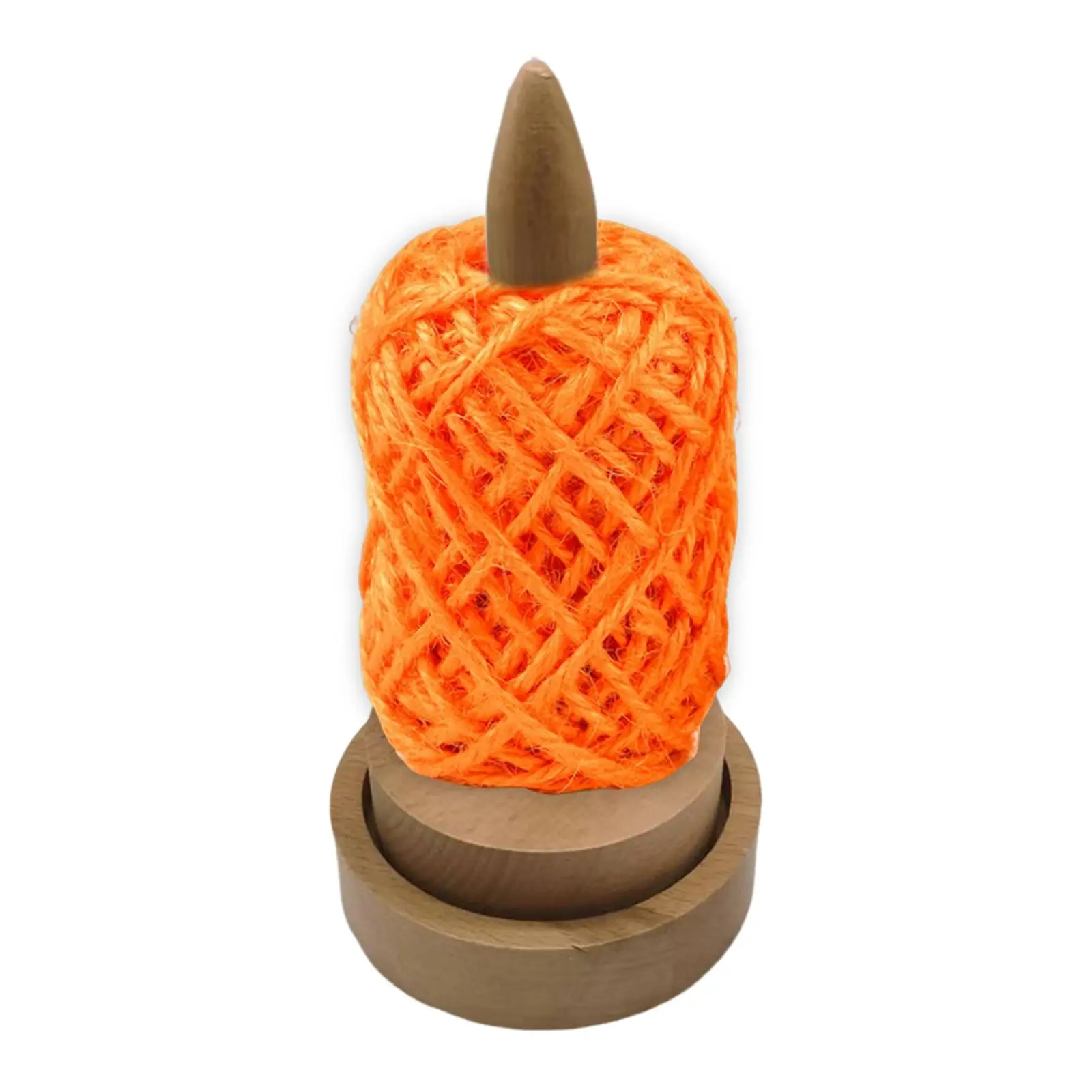 Wooden Yarn Storage for Crocheting Knitting Knitting & Crochet Supplies Bobbin Stand Sewing Thread Organizer Rack Yarn Dispenser