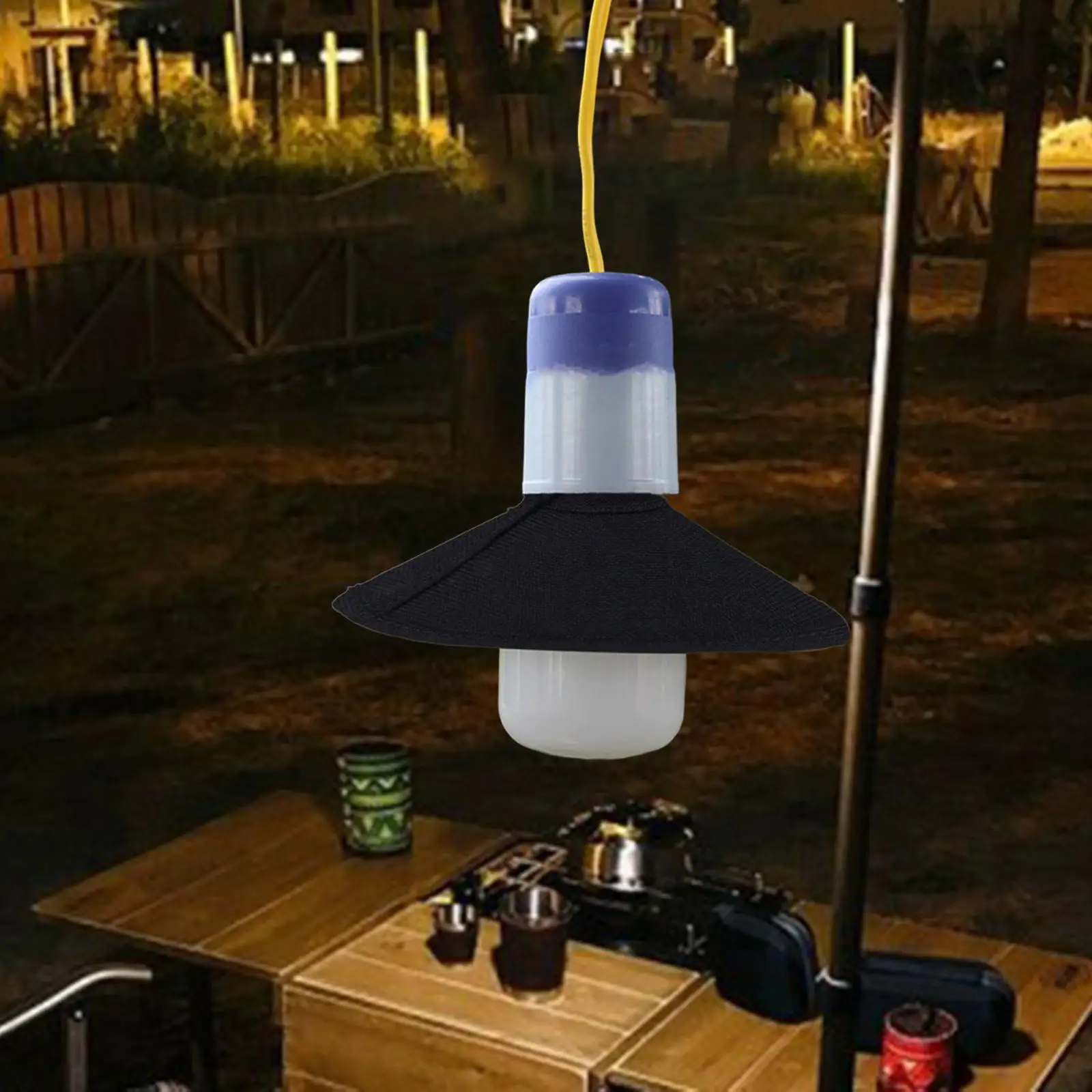 1x Lamp Shade Canvas Decor Replacement Light Fixtures Lighting Cover Fashion Compatible Dustproof for Camping Bedroom Restaurant