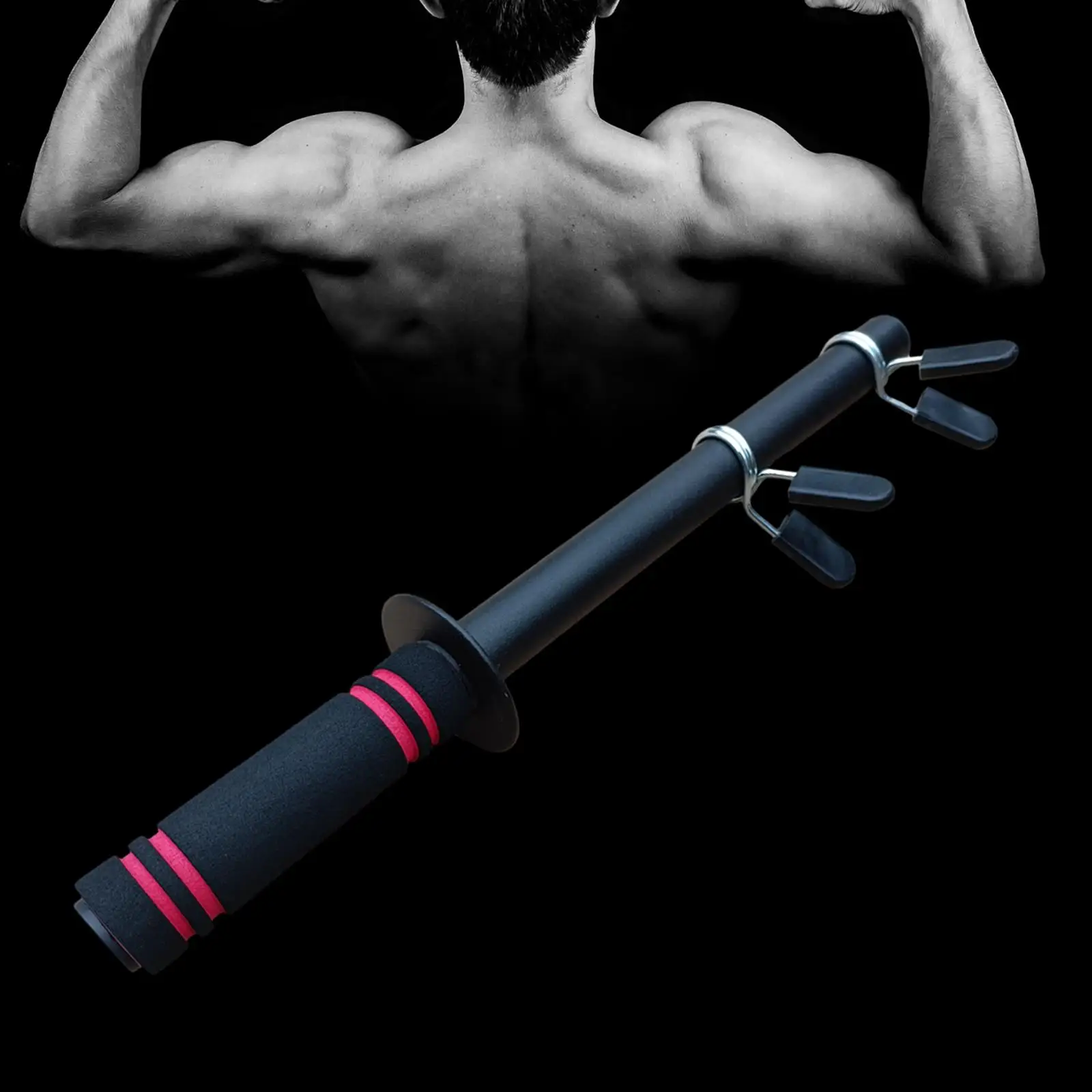 Dumbbell Bar Handle Strength Training Loadable Forearm Strength Exerciser Home Gym Wrist Fitness Equipment Work Out Supplies