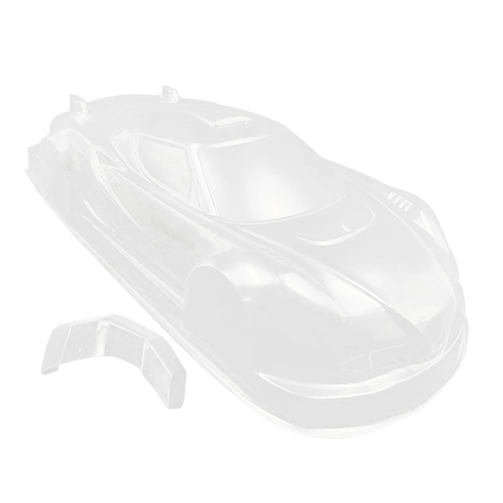 RC Drifting Touring Car Body Shell Unpainted Transparent 1/12 Scale RC Car Body for RC Car Replacement Upgrade Parts Accessories