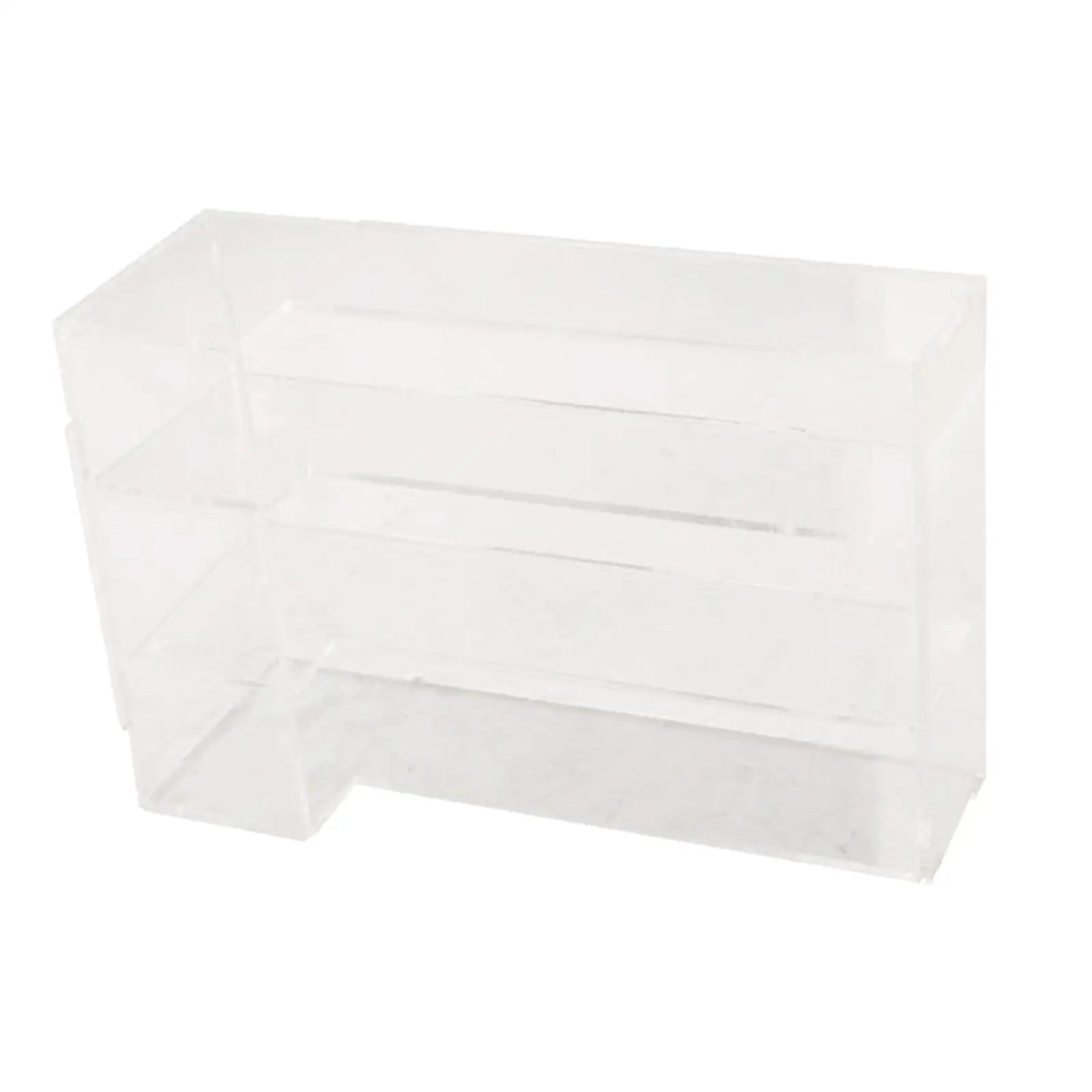 Miniature Store Acrylic Display Cabinet 1/12 Miniature Bakery Display Case for Diorama Kids Pretend Play Photography Props