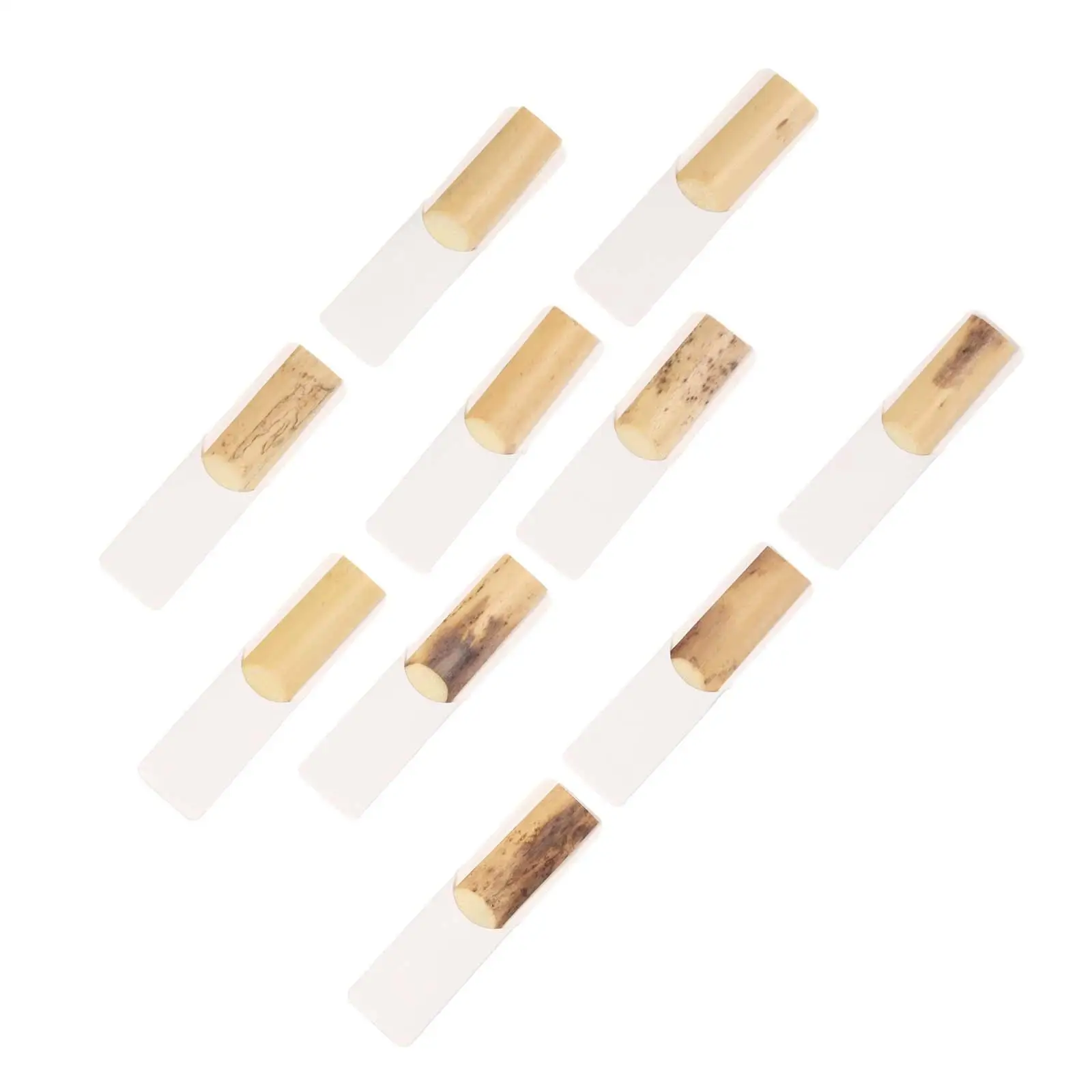 10x Alto Saxophone Reeds Replacement Strength 2.5 Durable Accessory Alto Sax Reeds for Beginner Woodwind Instrument Alto Sax