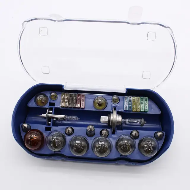 Kit de fusibles d'ampoule d'urgence de voiture, comprenant des ampoules H4  et H7, boîte de lampe à fusibles, 30x - AliExpress