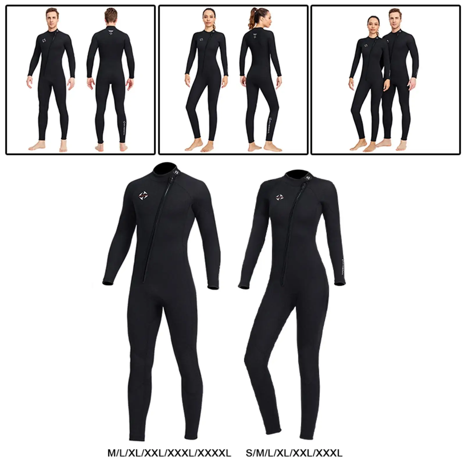 Diving Wetsuit Stretchy Full Body Wet Suit Dive Skin Quickly Drying