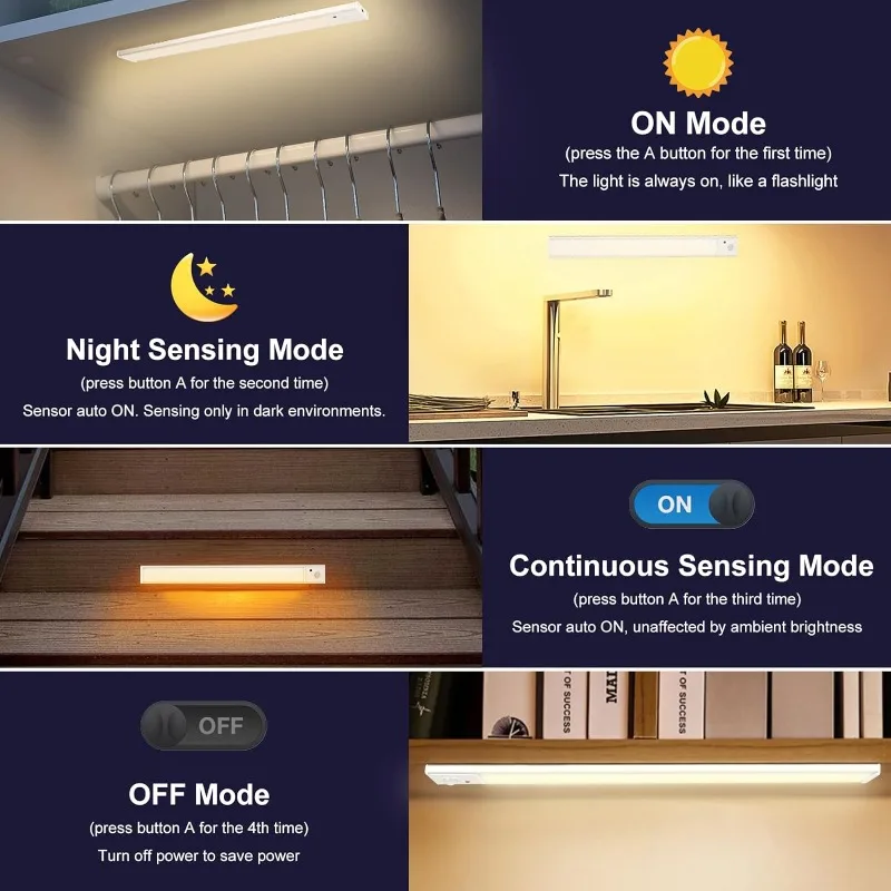 Xiaomi-Luz Noturna LED Sem Fio, Sensor de