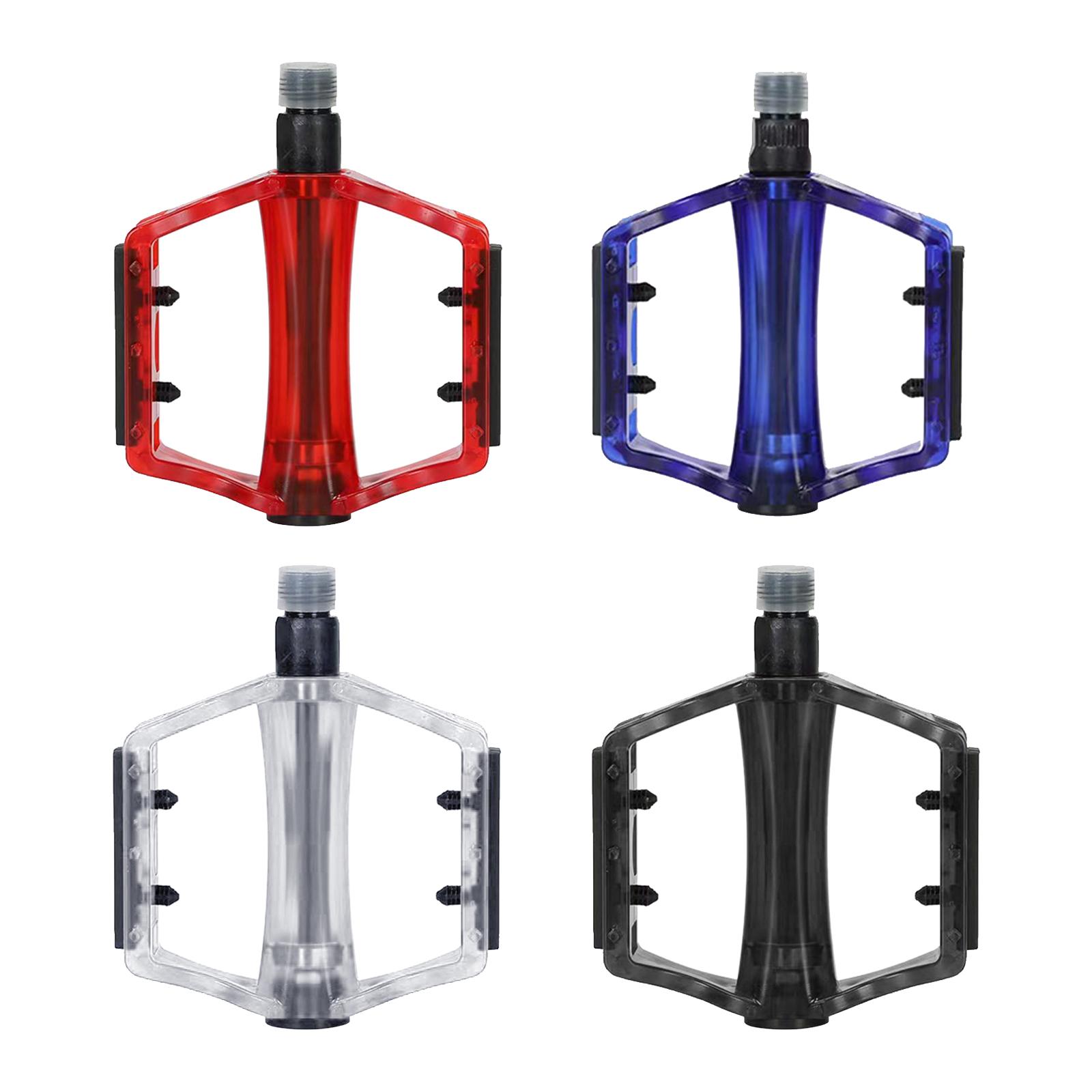 2 uds pedales de bicicleta pedales de bicicleta rodamientos sellados bicicleta ultraligera Pedal plano accesorios de ciclismo para reemplazo de bicicleta plegable