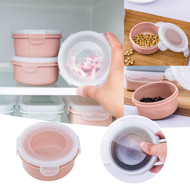 1Pcs Mini Refrigerator Crisper Small Lunch Box Kitchen Bento Box Plastic  Storage Box Sealed Box Insulated Lunch Box - AliExpress