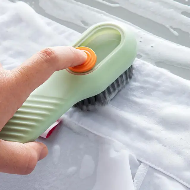 New Chinese-Style Round Hand-Held Shoe Brush Household Laundry