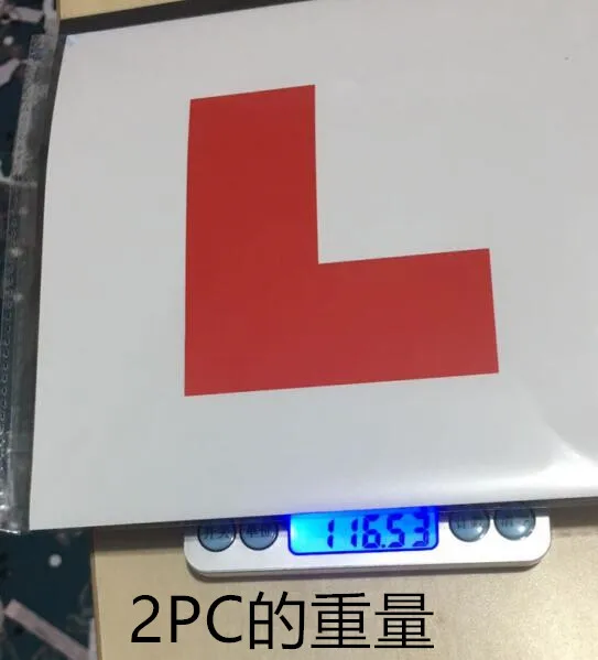 Best Selling Durable Magnetic Car Sticker Learner Driver Sign