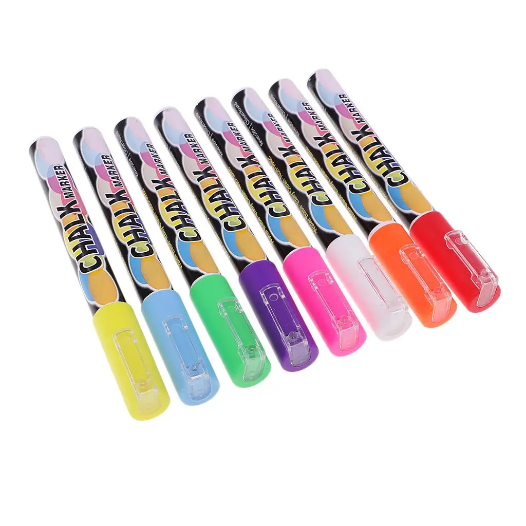  Permanent Marker Fluorescent Marker Pen with Fine And Broad Tip