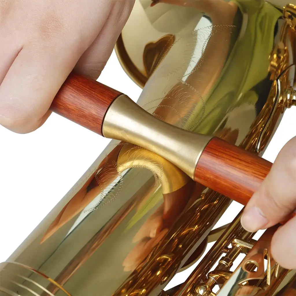 kowaku Wind Instrument Wooden Handle Pressure Roller Saxophone Tools Accessory