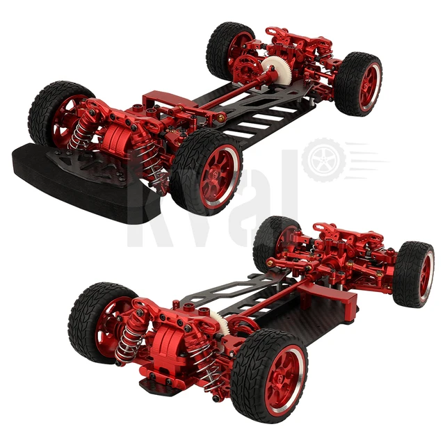 Metal Alloy & Carbon Fiber Frame Chassis with Shock Absorbers