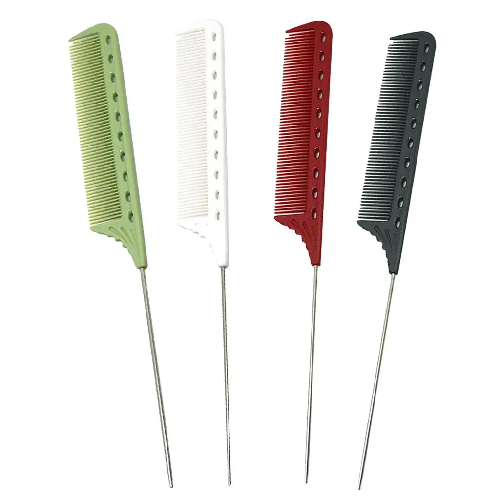 ABS Weaving Highlighting Foiling Hair Comb Highlight Salon Hair Combs