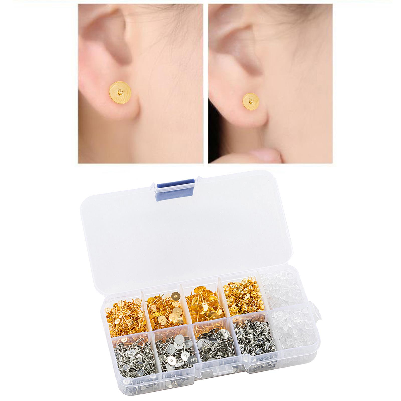  Earrings Flat-Bottomed  Kit for Jewelry Making DIY Crafting