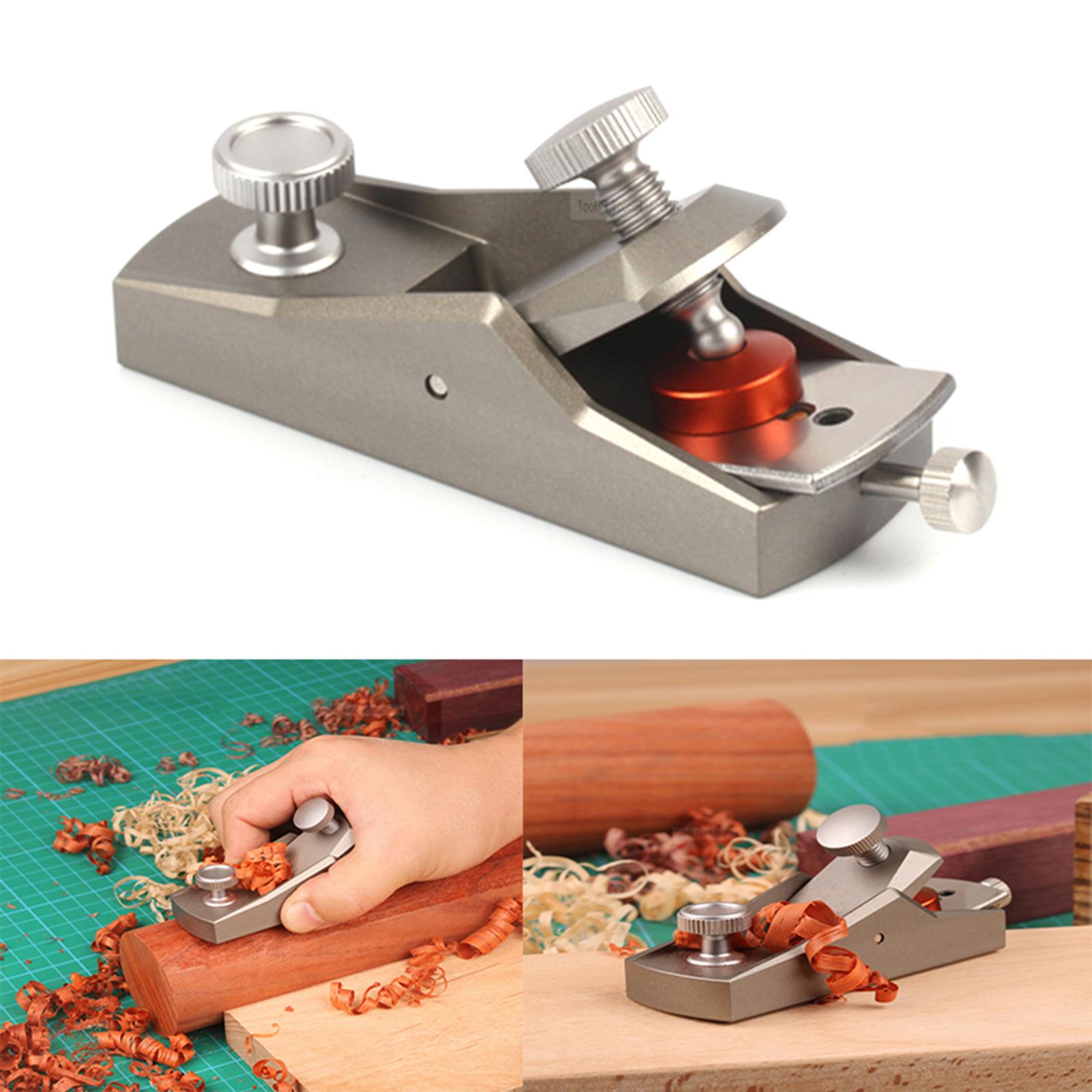 Portable hand Planer Adjustable Flat Bottom Woodworking planer Planing Surface Smoothing Trimming Projects