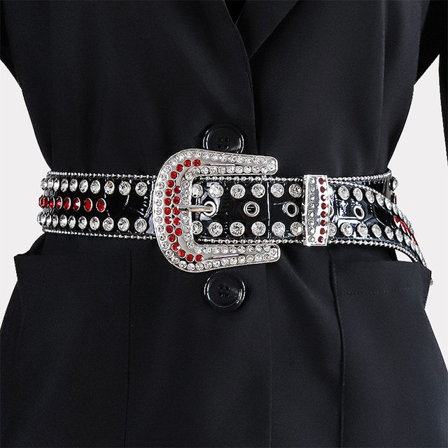 New Stylish Designers Rhinestone Belt Fashionable Different Size