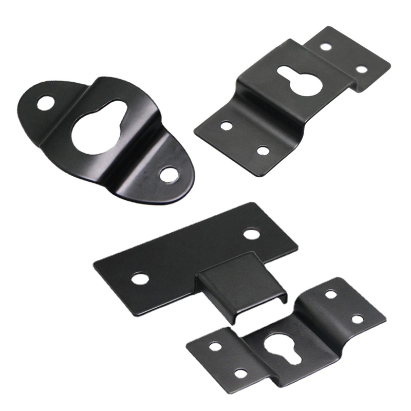 Description Picture 2 of itemESTD Black Soundbar Wall mounting Brackets Easy to Install Metal Speaker Brackets