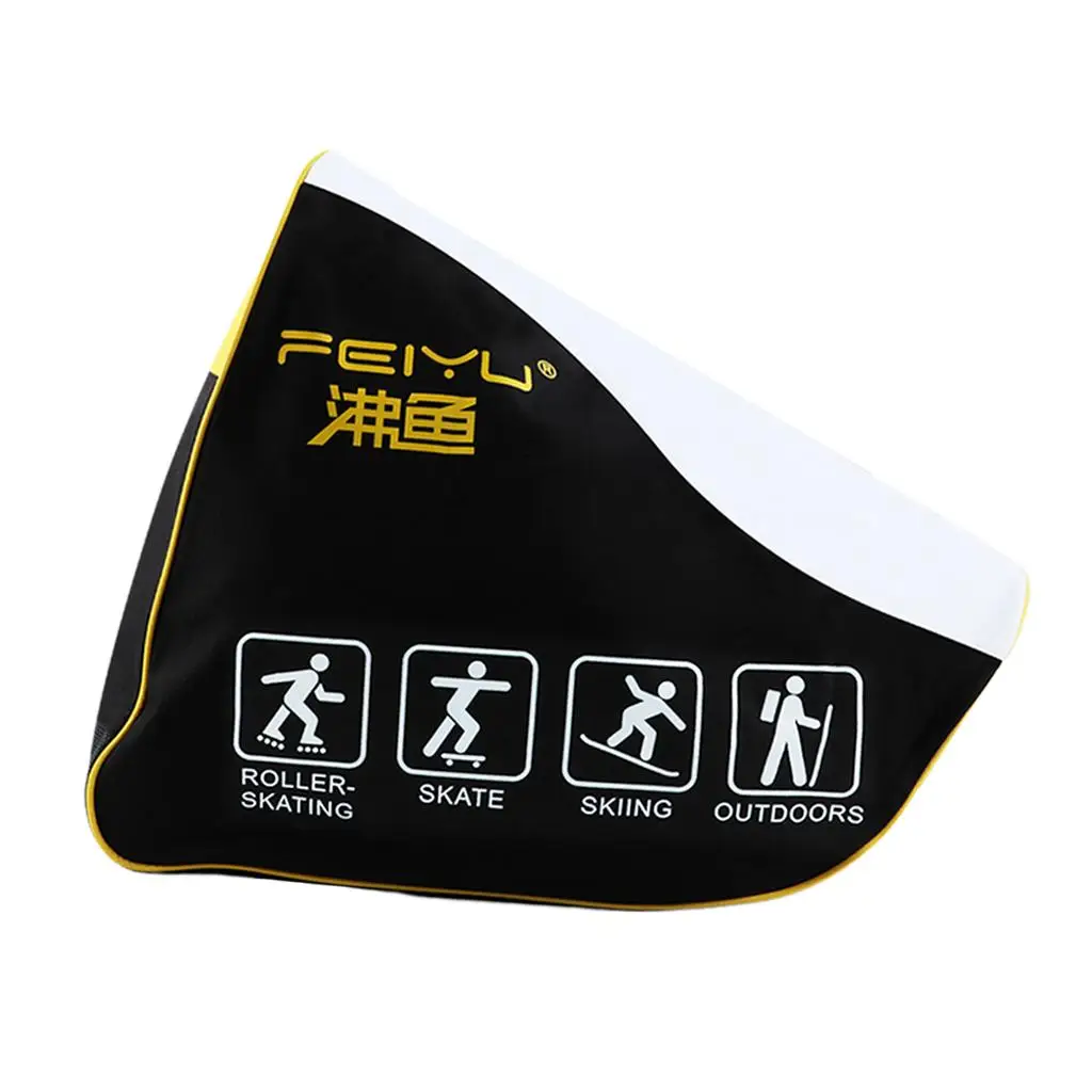 MagiDeal Large-capacity Portable Durable Roller Skating Ski Boot Bag Snowboard Equipment Shoulder Bag 