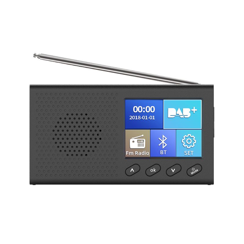 Receptor DAB portátil, Rádio FM, Compatível com