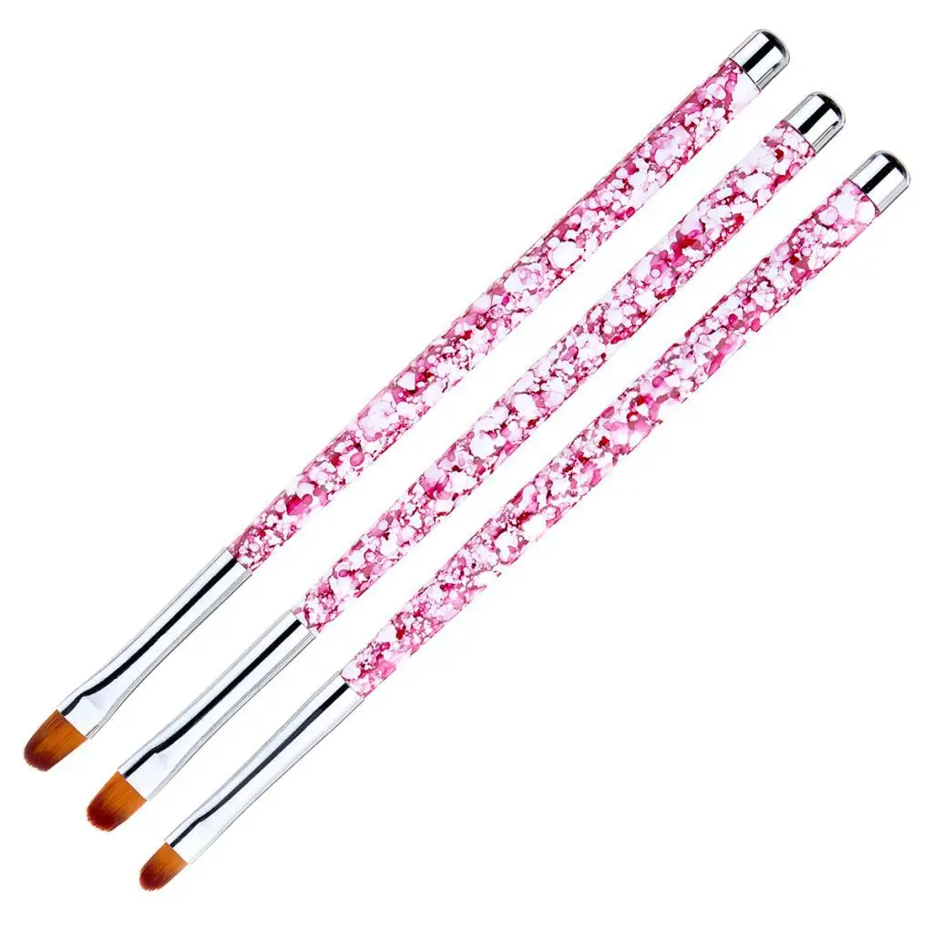 3 Fashion Design Painting Brushes Carving Dotting Drawing Pen