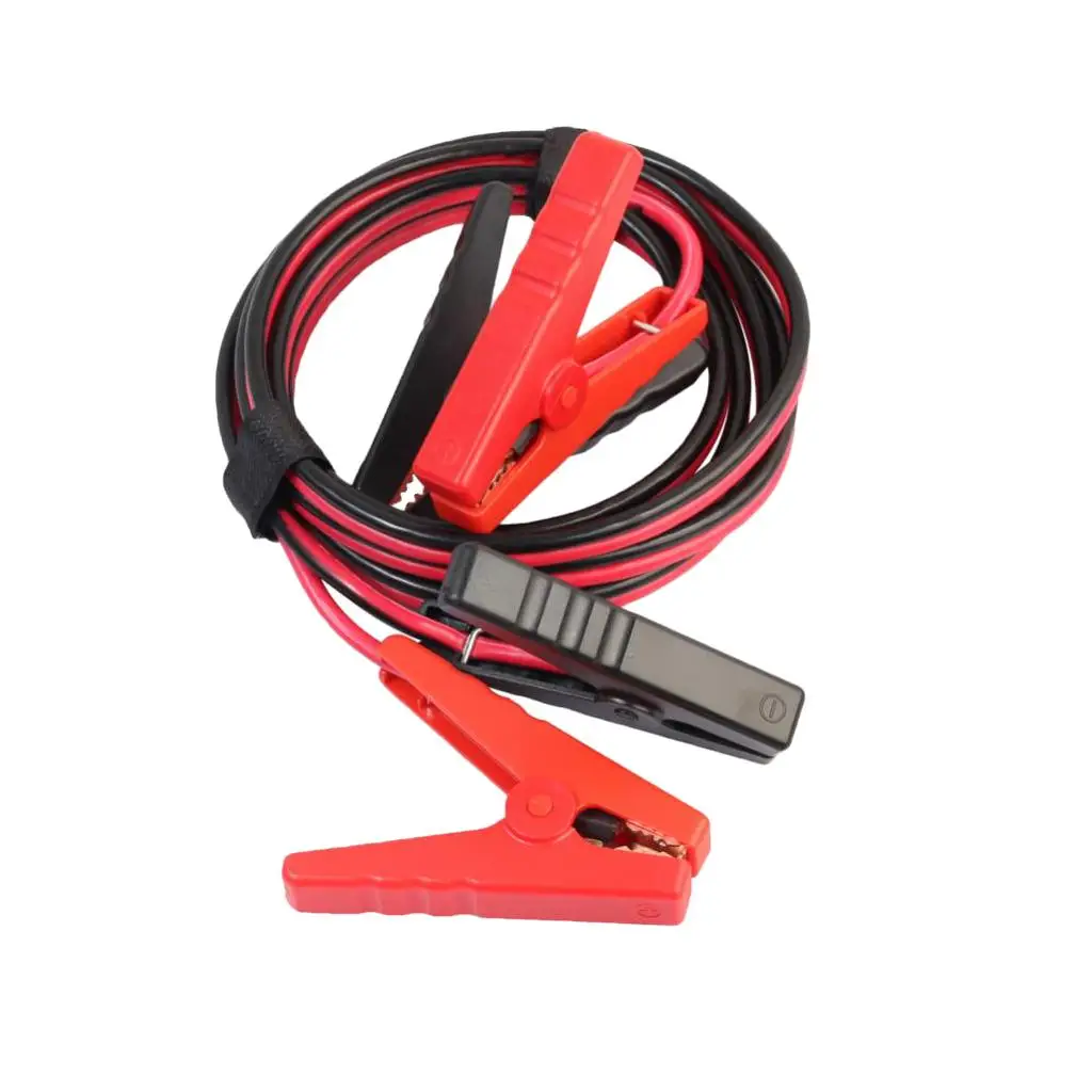 12V Car Booster Cable Wire Emergency Battery  6Square Copper Clad Aluminum