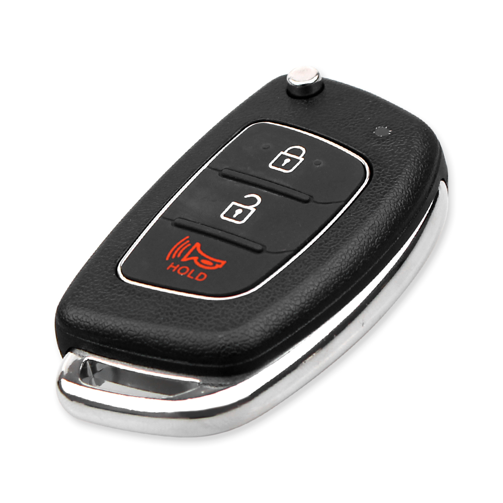 KEYYOU 3 Taste Filp Auto Fernbedienung Schlüssel Fall Für Hyundai HB20 IX35 I45 SANTA FE Accent I40 I20 HY15/HY20/TOY40 Uncut Klinge Schlüssel shell – Detail 8