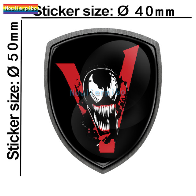 HELMET DECAL STICKER PACK VENOM Edition – CR Decals Designs