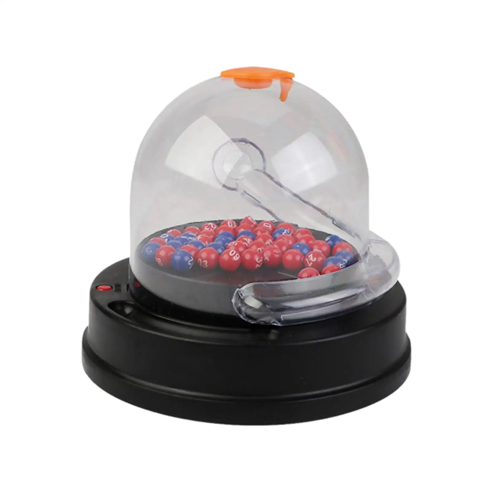 Electric Lottery Toy with Balls Portable Bingo Machine Cage Game for Nightclub Recreational Activity Dancehall Restaurant