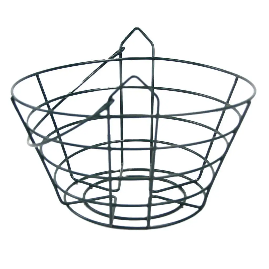 Golf Ball Equipment Metal Basket Container Bucket Contains 0 