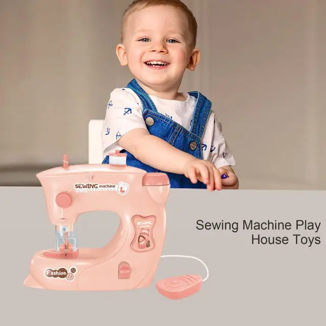 Máquina de coser de simulación para niños, juguete educativo, diseño de  aprendizaje, ropa, regalo creativo, juguete