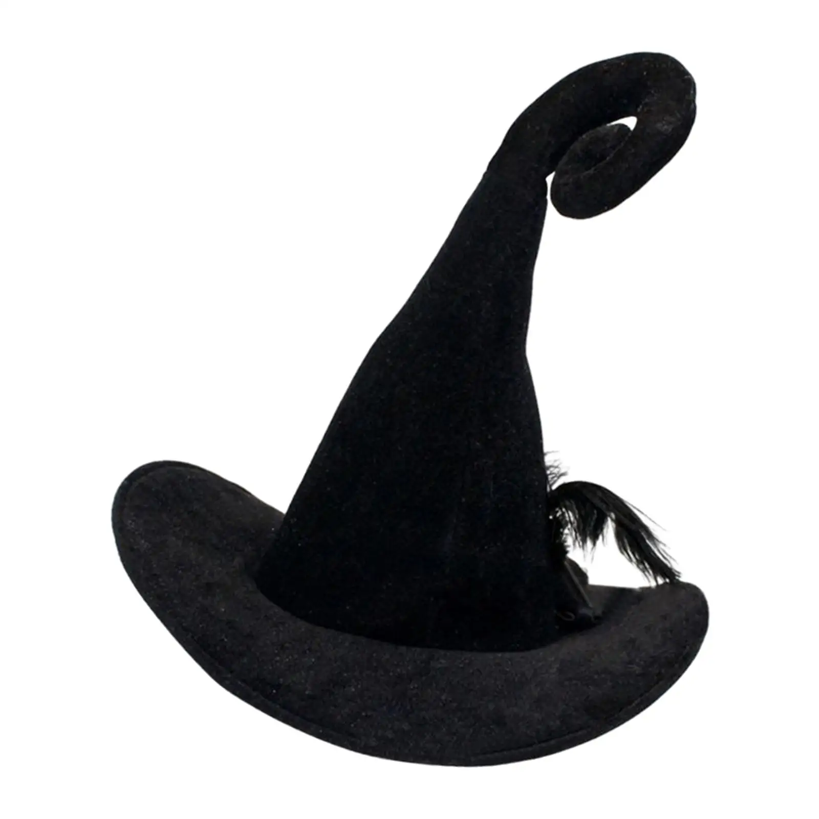 Witch Hats Wizard Adult Velvet Character Cosplay Accessories for Cosplay Party Supplies Carnivals