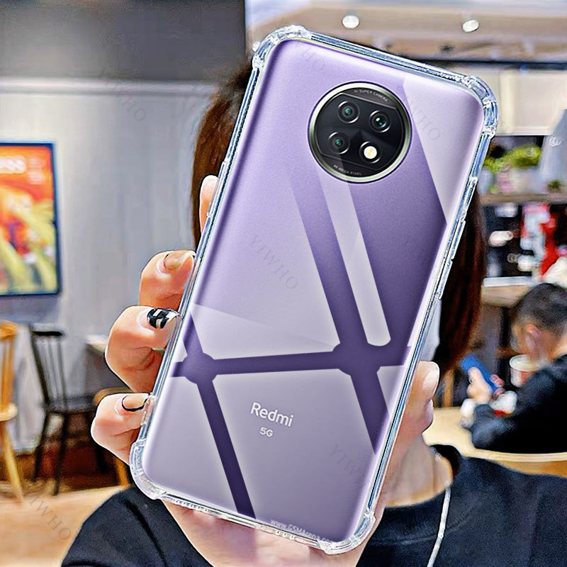Weiche silikon stoß feste klare hülle für xiaomi redmi note 9t transparente hd abdeckungen schale für redmi note9t 6.53 "m2007j22g sicherheit – Detail 2