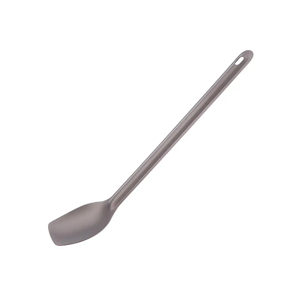 Titanium Long Spoon Lightweight Spoons Outdoor Camping Tableware Accessories