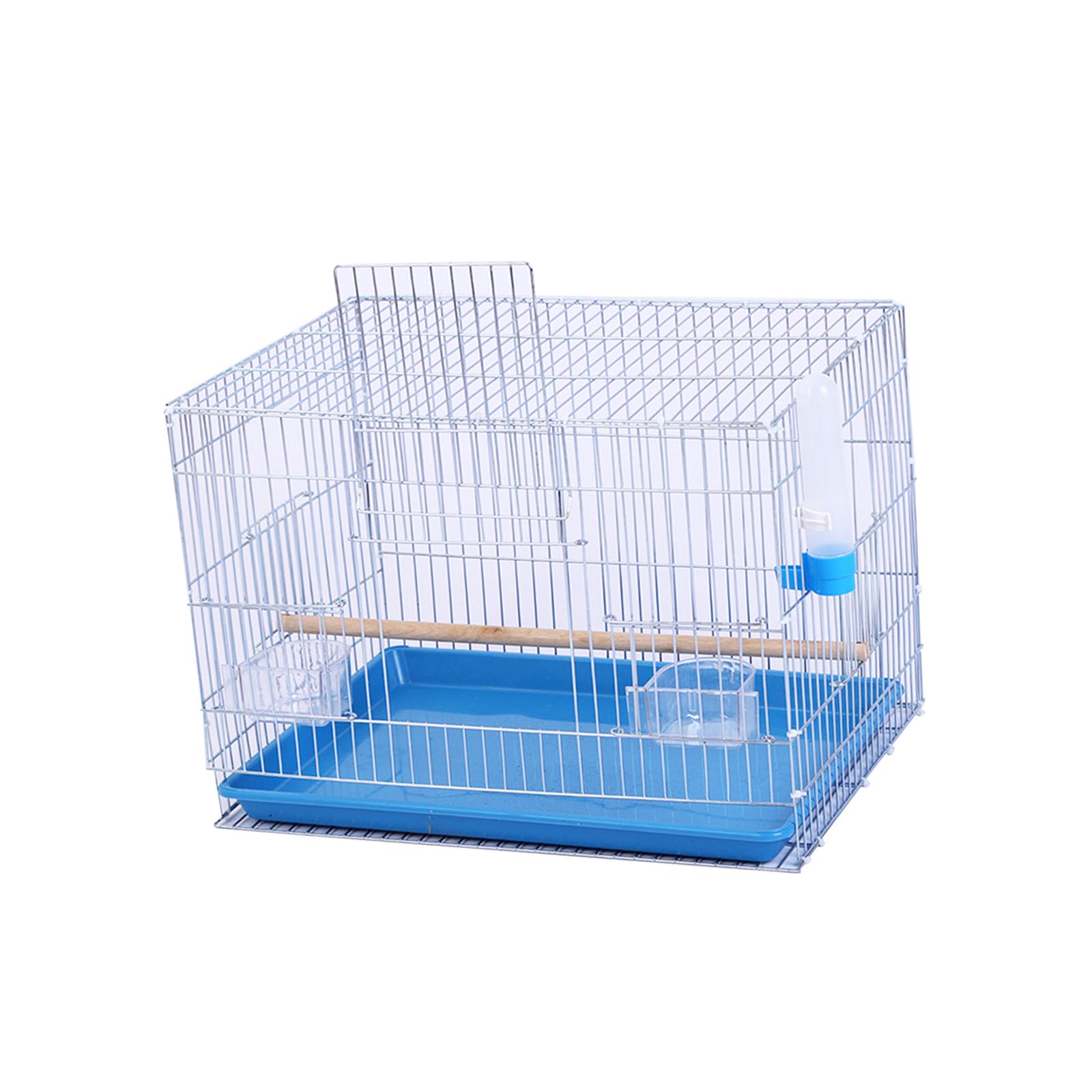 Title 1, Large Bird Cage Bird Feeder Nest Parrot Stand C...