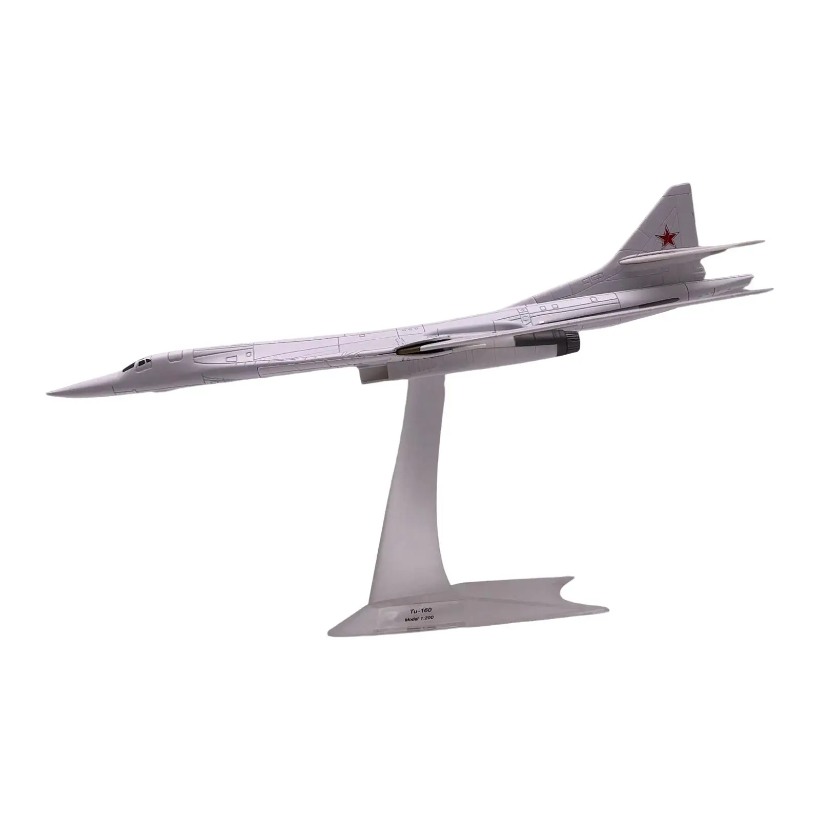 3D Bomber Fighter Model Plain Fighter Toy 1:200 Scale Air Planes Diecast