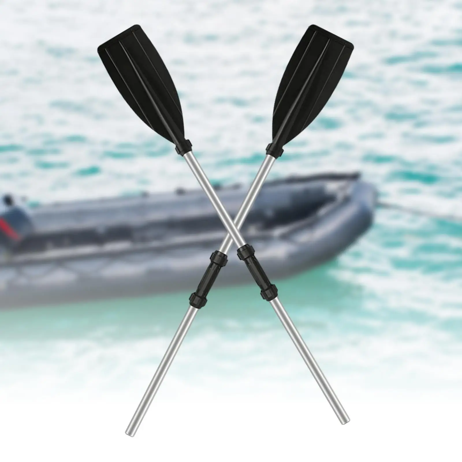 Universal Kayak Boat Rafting Paddle Aluminium Alloy Lightweight Stand up Paddle Board for Outside Activities Rafting Fitting
