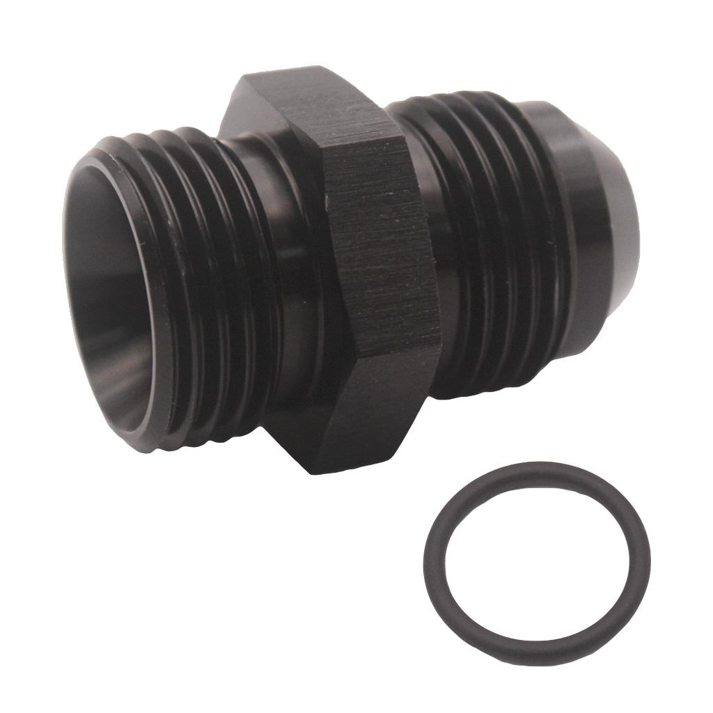 AN10 To ORB10 O Ring Boss Adapter AN Fitting ORB BLACK For Fuel/ Oil/ Water