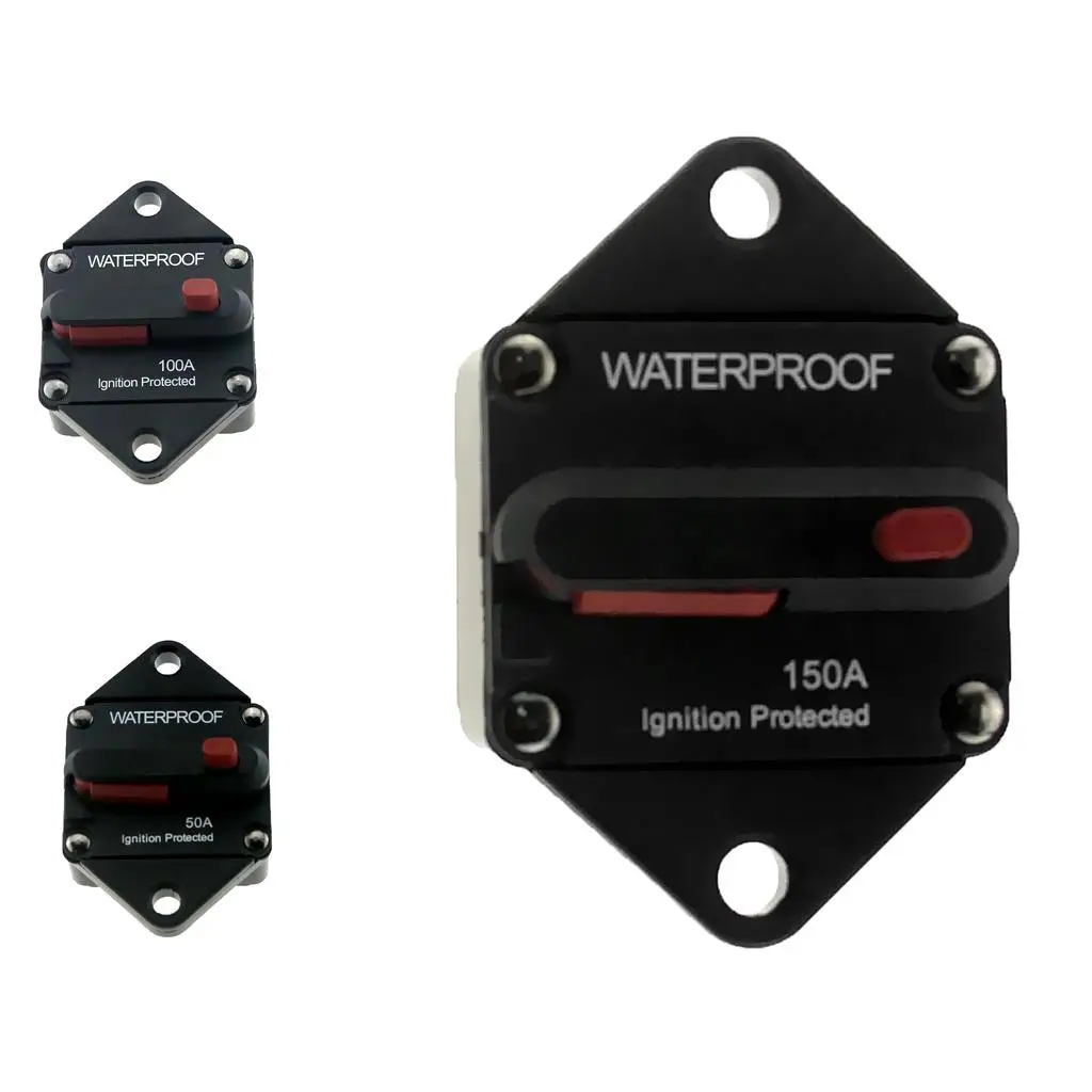 5 Manual  Circuit Breaker  Holder Waterproof Ignition Protected