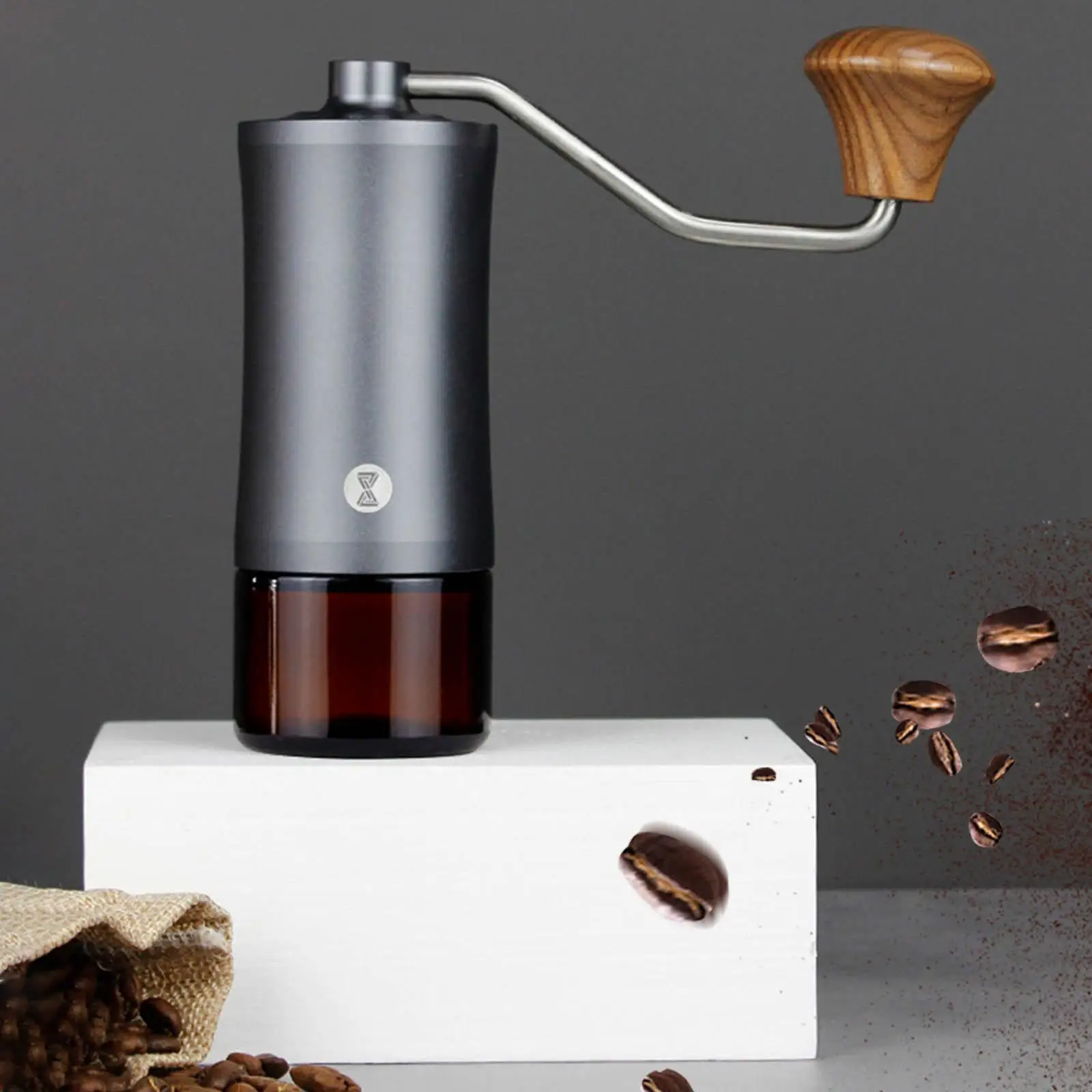 Hand Coffee Grinder Portable Coffee Mill CNC Conical Stainless Steel Burr Grinder for French Press Pour Over Kitchen Gadgets