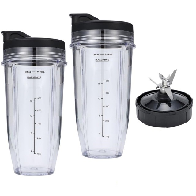 Blender Cup Replacement For Nutri Ninja Blender Cup, Blender Replacement  Parts, Blender Parts (24 Oz/710 Ml) - AliExpress