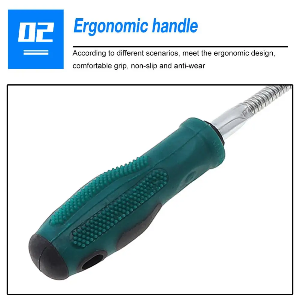 power tool combo kits Telescopic Magnetic Pick Up Tool Flexible Spring Magnet Grab Grabber Pickup Tool Fingers Prong for Garbage Pick Up Arm Extension electric screwdriver set