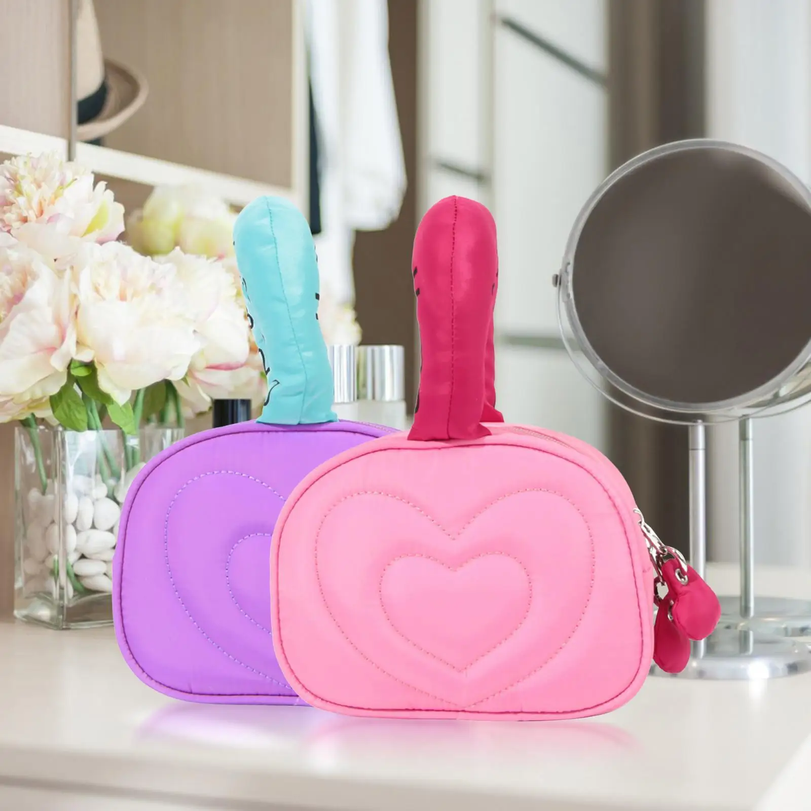 Cosmetic Bag Toiletry Bag Organizer Bag Travel Tote Bag Women Makeup Bag