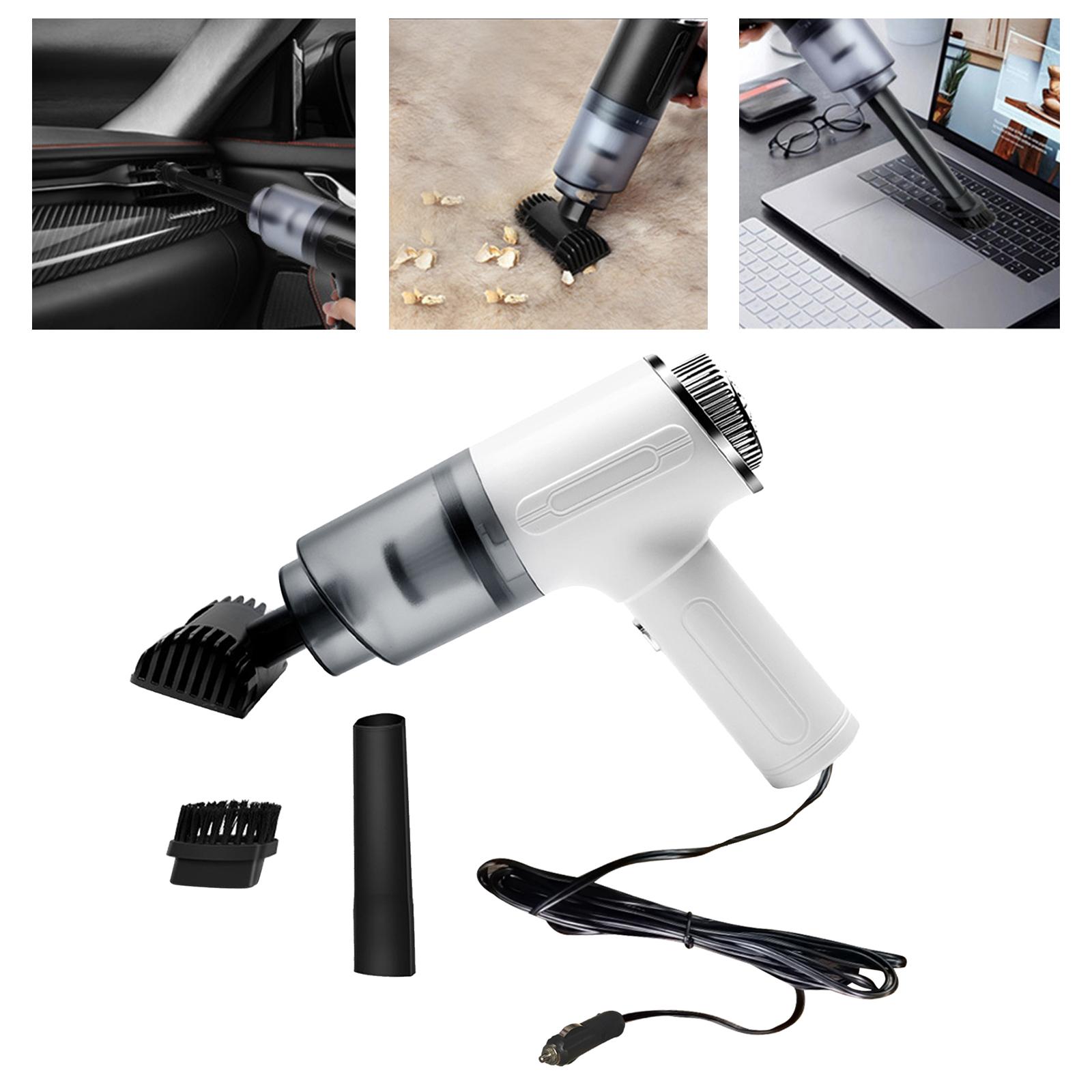 Hand Held Car Vacuum Cleaner 8000PA Suction Household Cleaning Rechargeable 2000mAh Battery 120W for Desktop Household Car Home